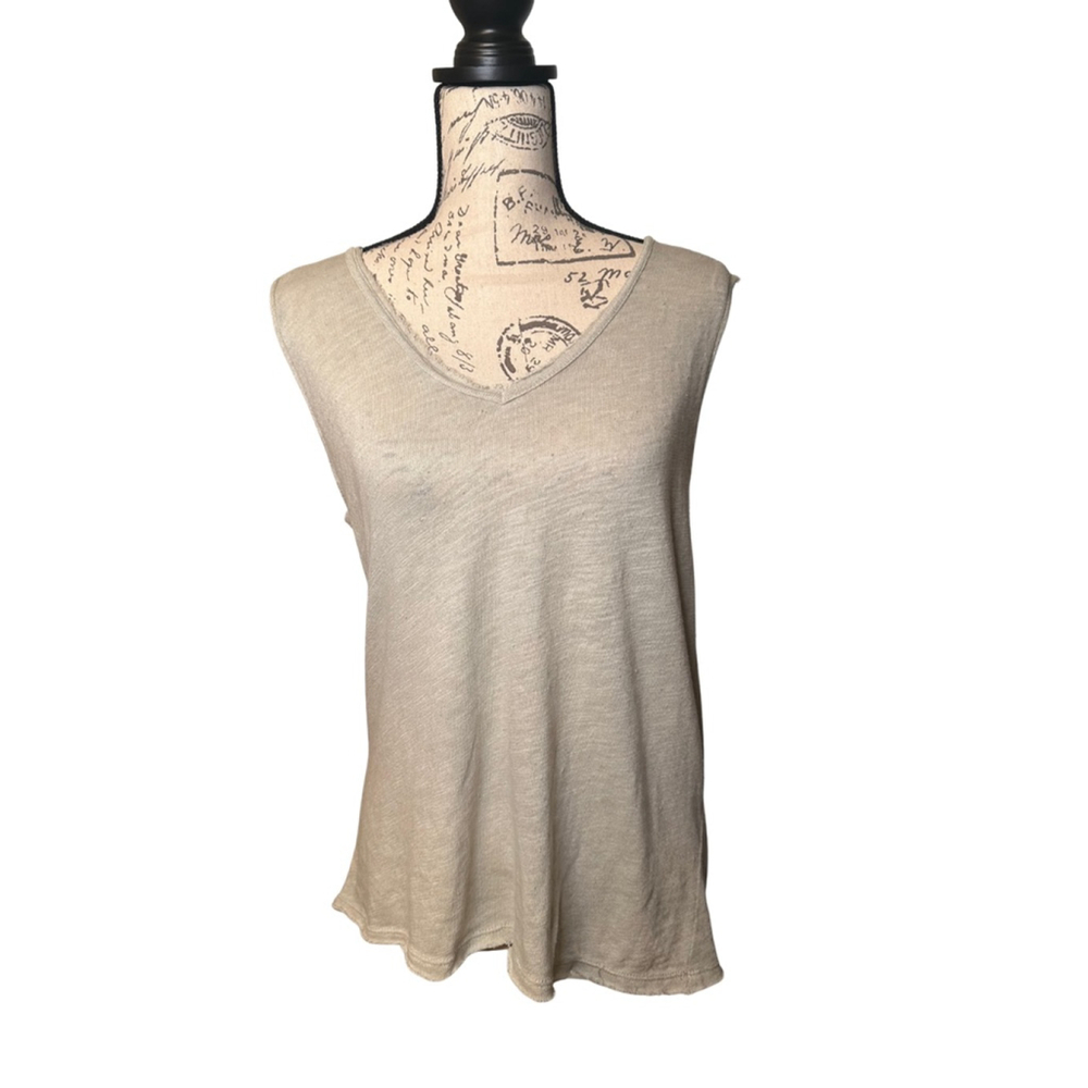 Project Social T Size Small NWT Semi Sheer Get To It Tank Top in Mossy Haze